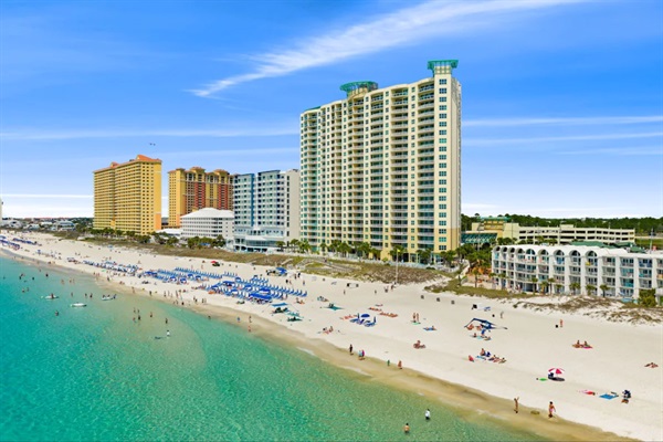 Aqua Resort from beach