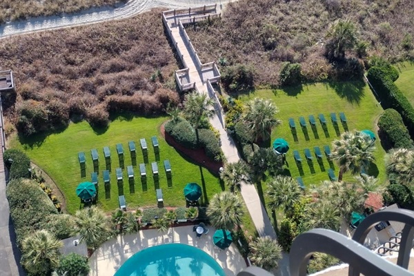 Amazing View from the Balcony!