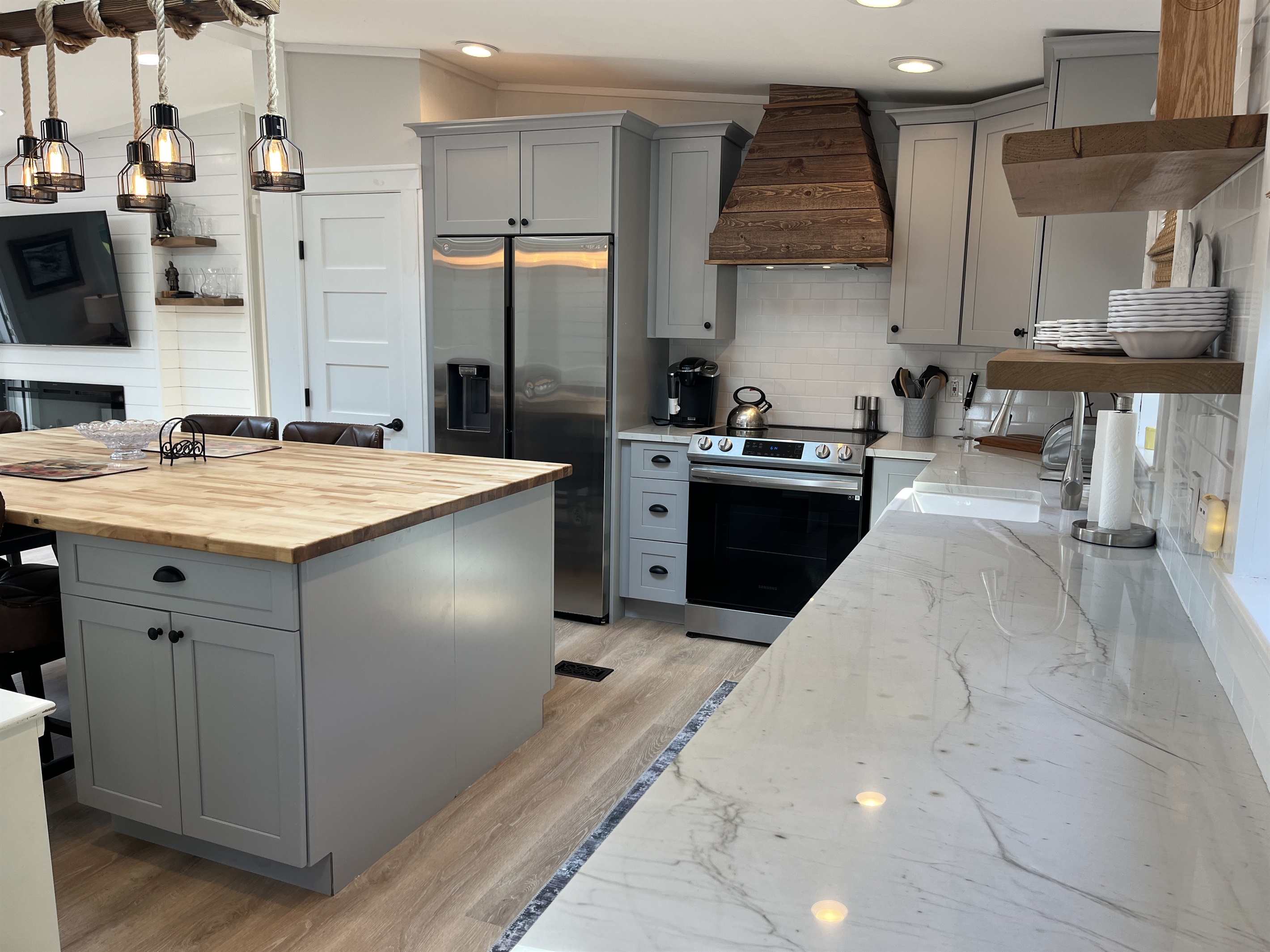 Beautiful renovated kitchen