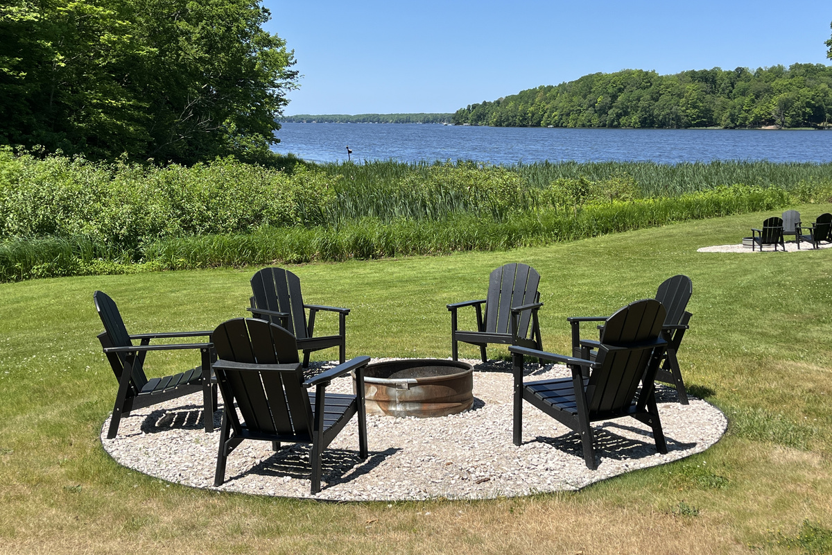 Fire Pit with Chairs