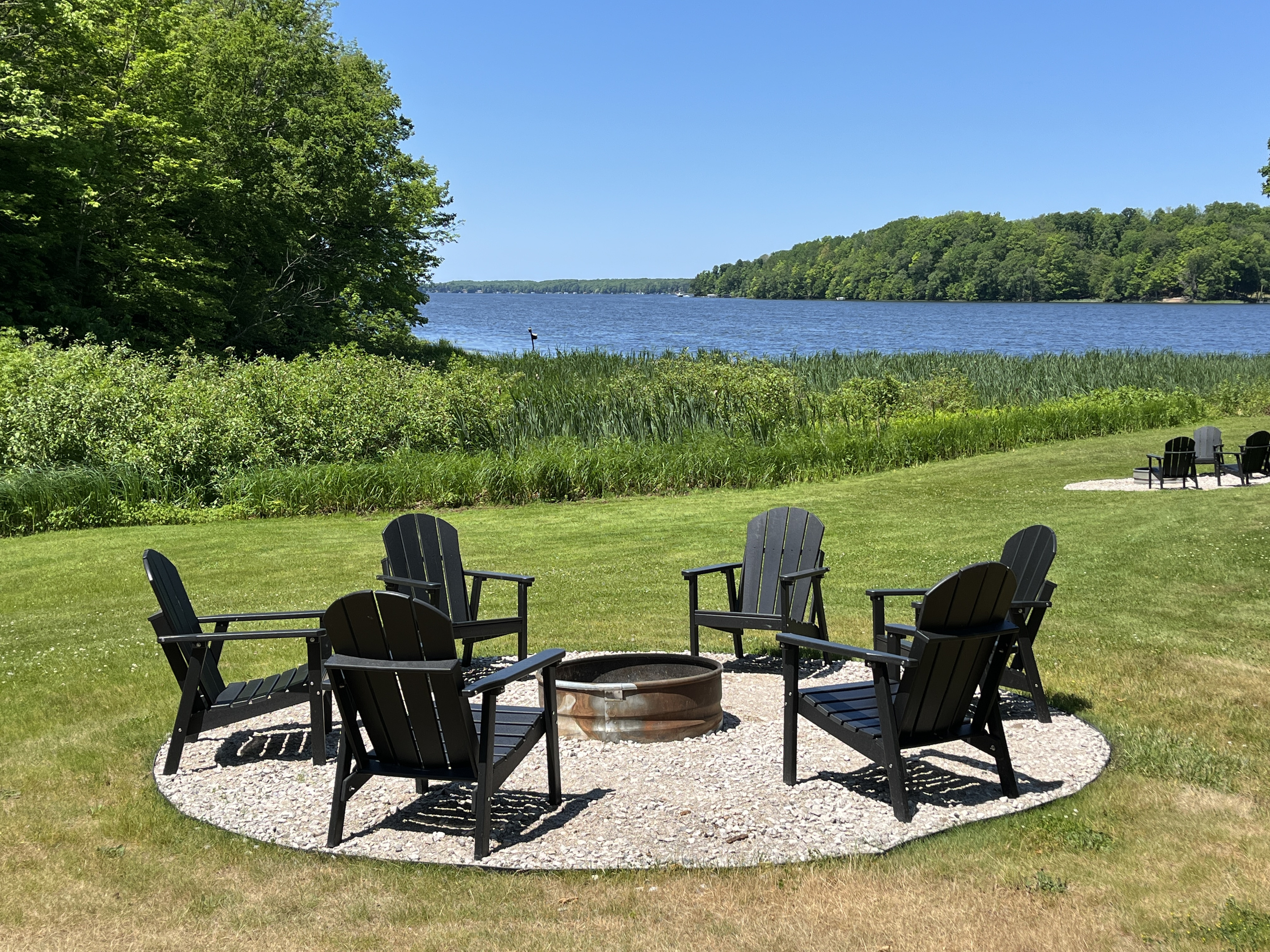 Fire Pit with Chairs
