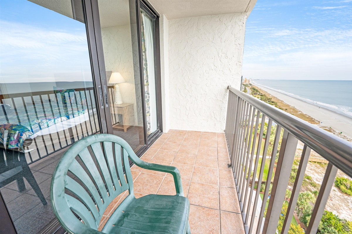 Amazing View from the Balcony!