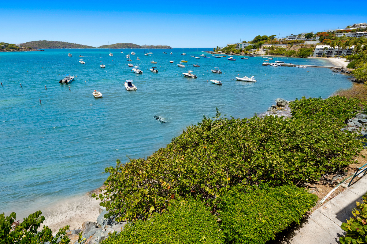 Take in sweeping views of the resort nestled along the stunning Caribbean coastline.