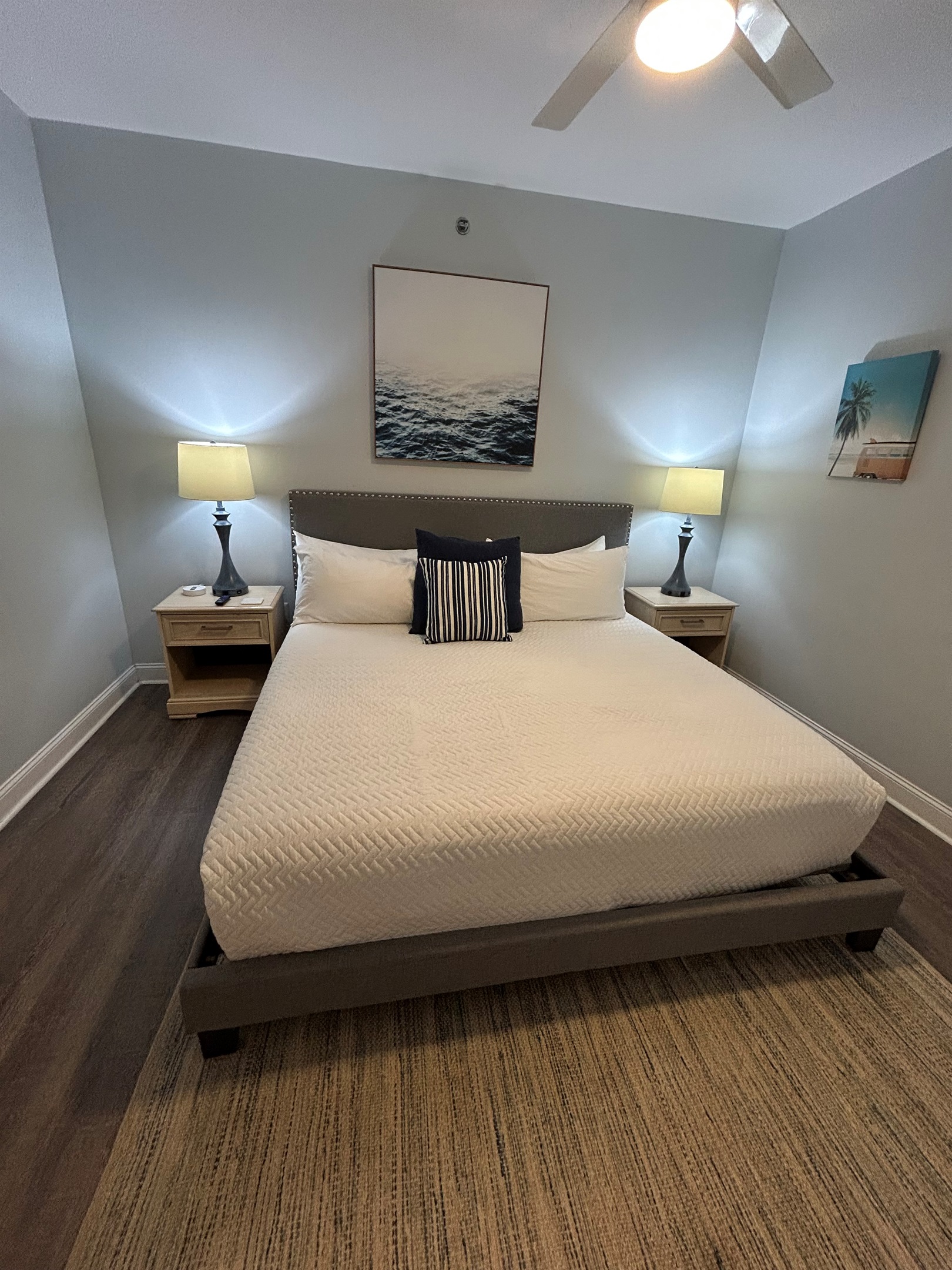 King Bedroom, Oceanview, 101, Isle of Palms, SC | IOP Escapes