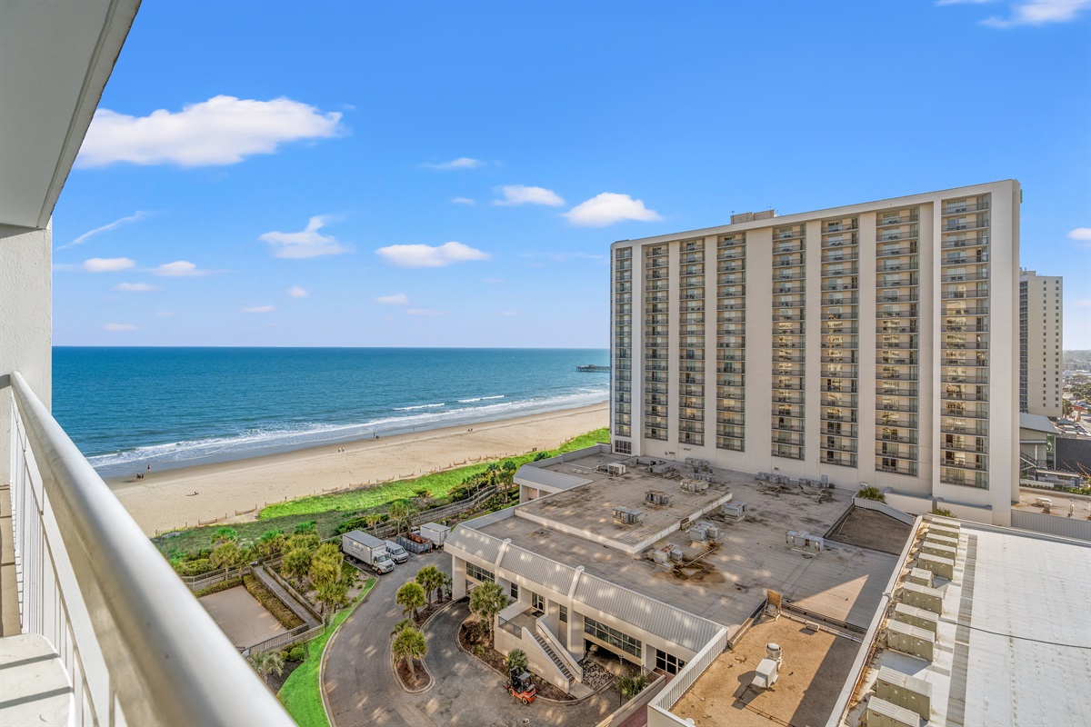 Plenty of Balcony room, just sit and enjoy the sun and waves