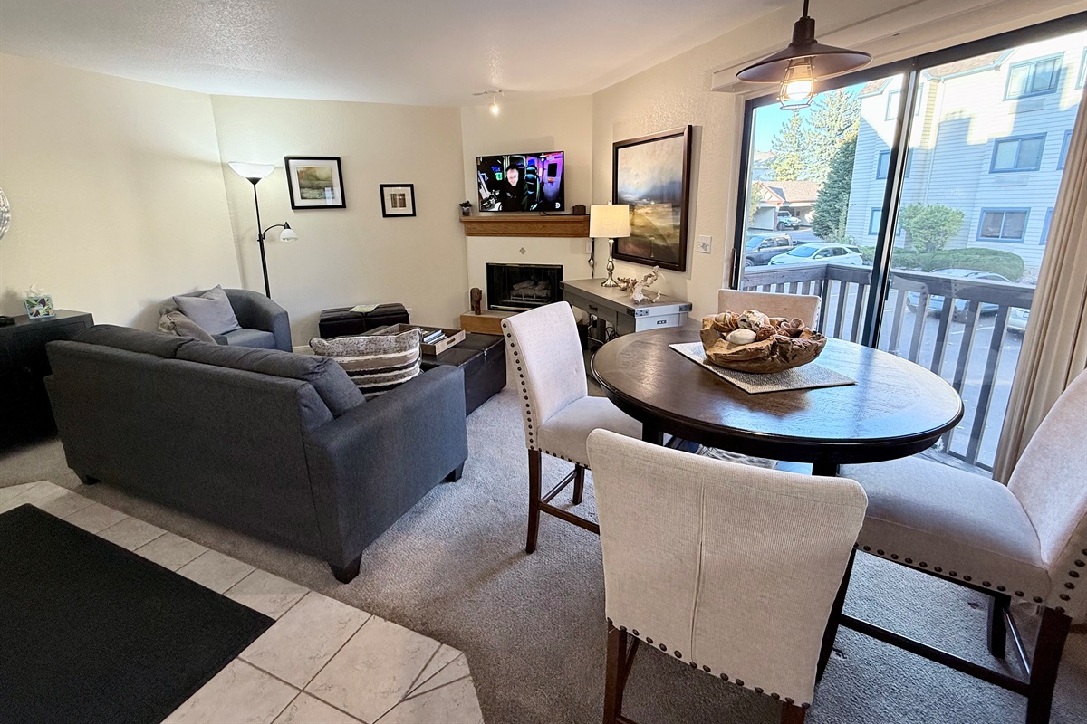 Open and airy floorplan