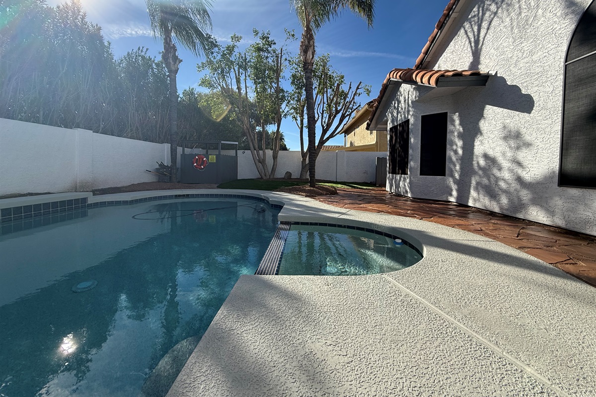 Pool/Spa View From Master 