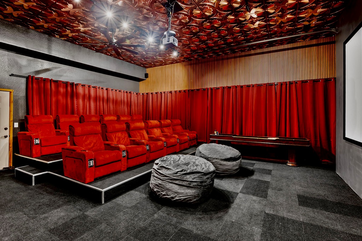 Private Luxury Movie Theater
