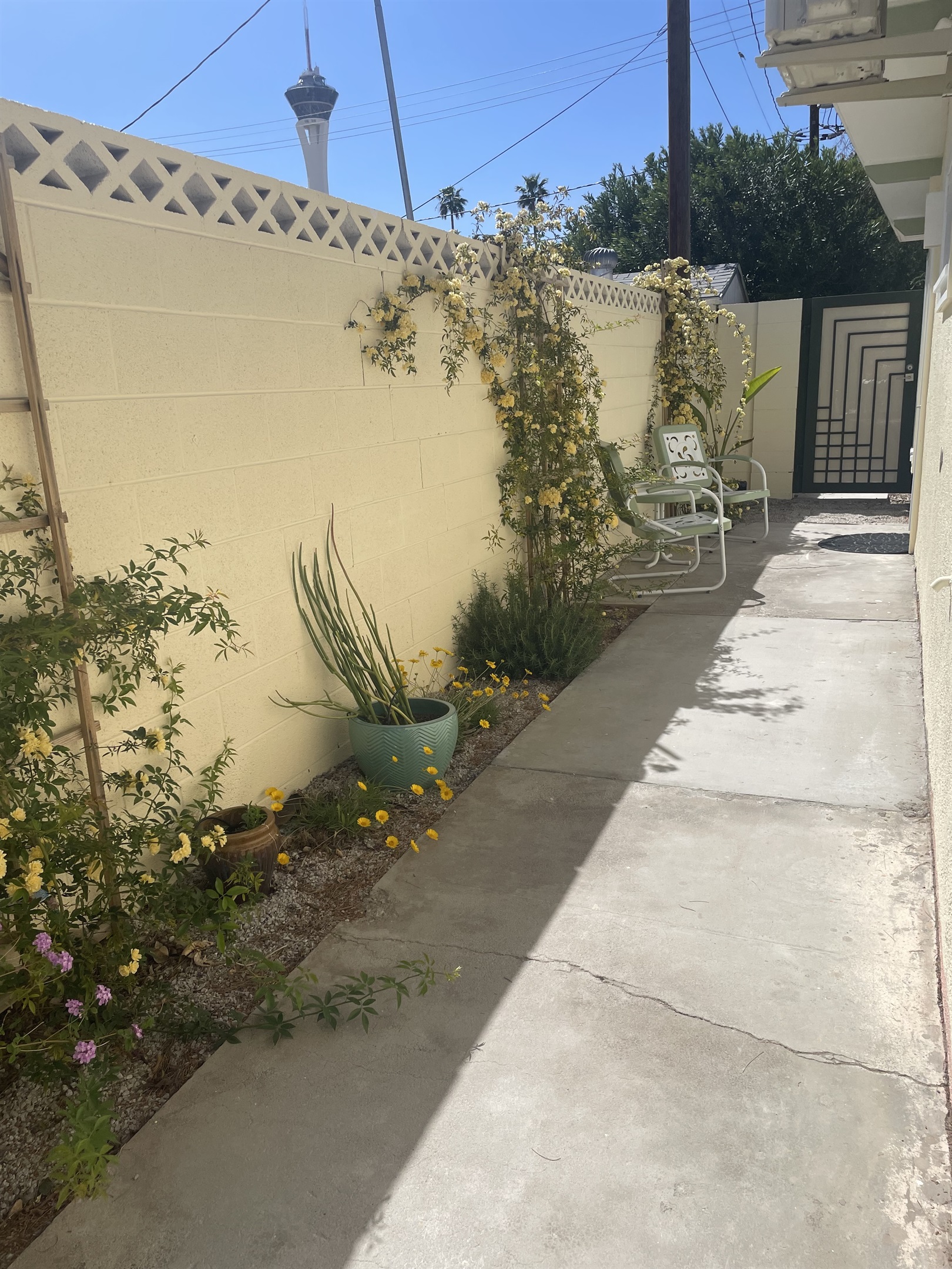Private Patio / Entry