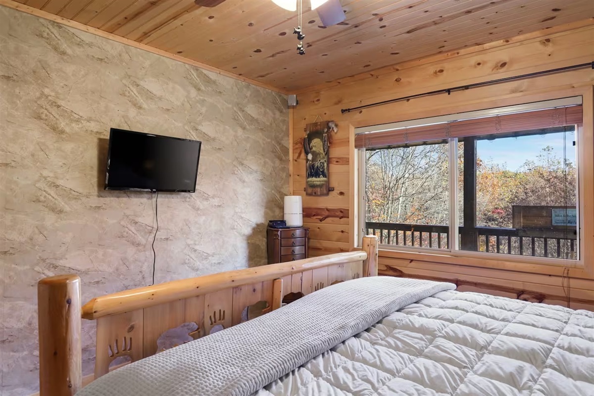 Outside view from master bedroom #1