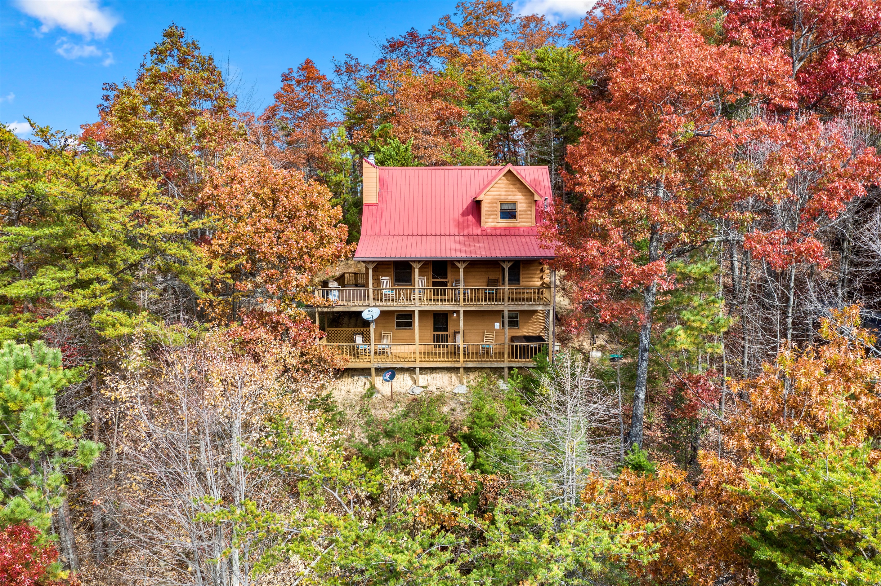 Majestic Views Seen From Cabin