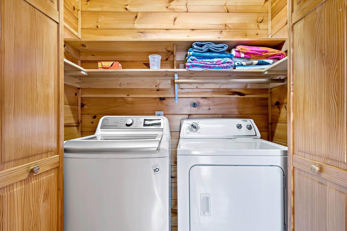 Full sized washer and dryer