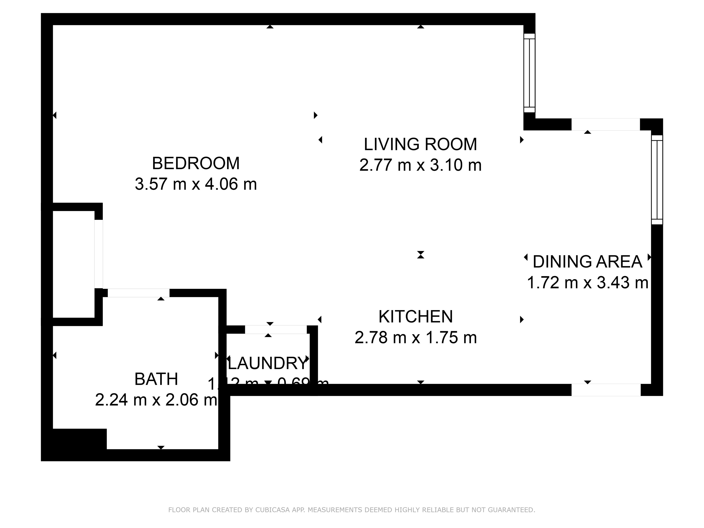 Floor plan to better understand the layout of the unit!