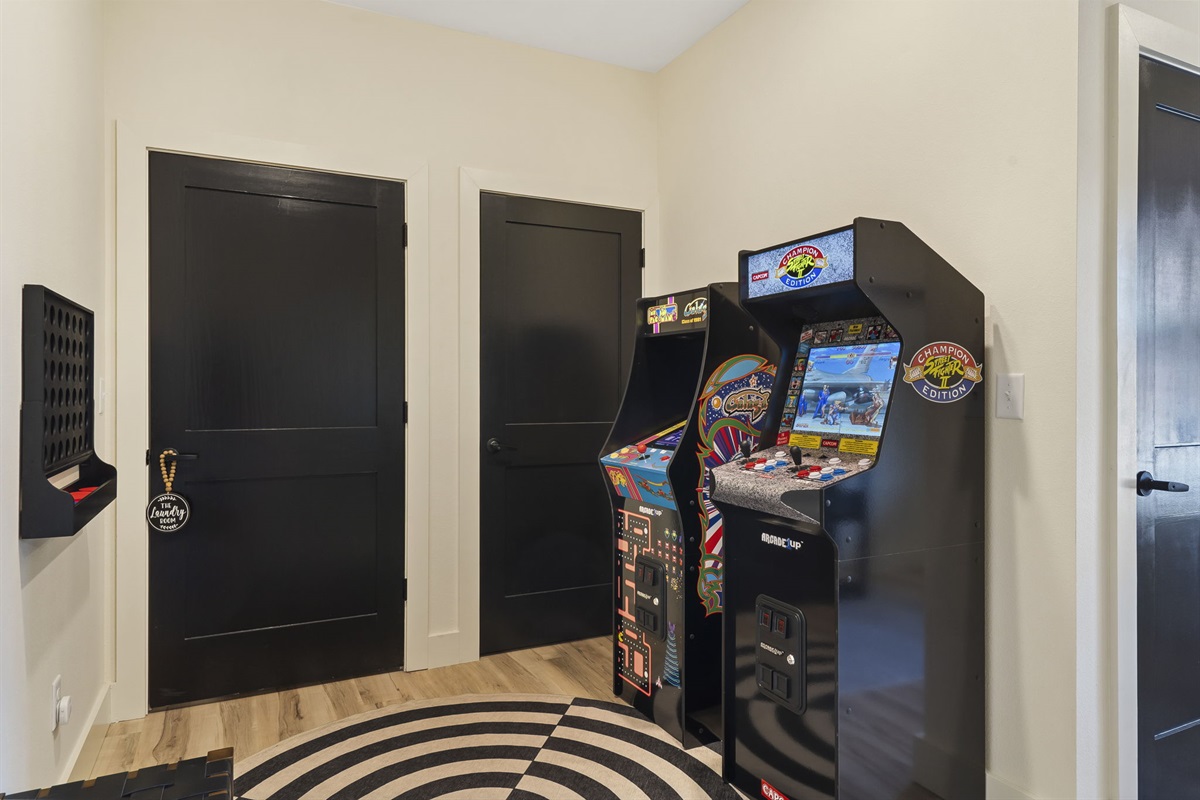Entry level: Arcade machines and games!