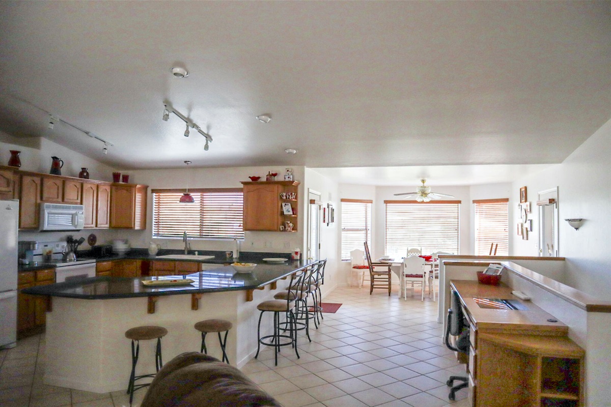 Work space available.