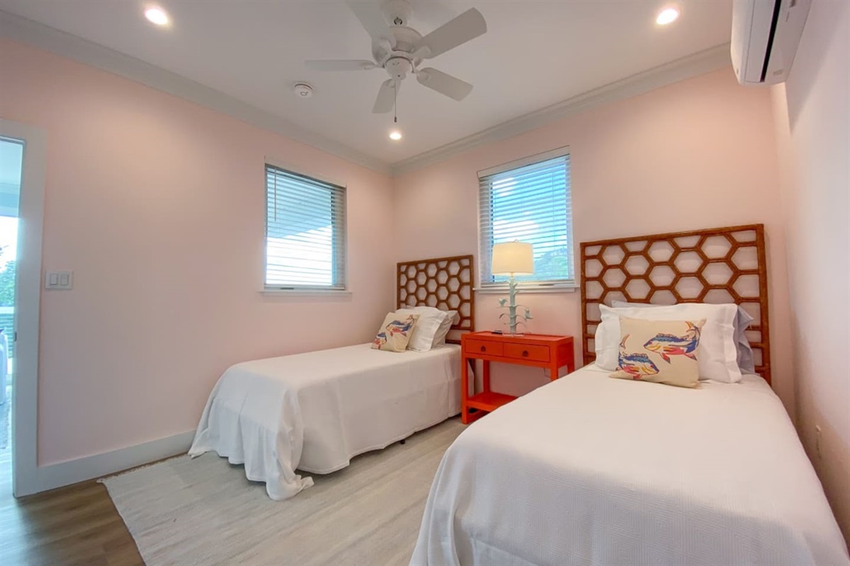 Comfortable sleeping area in Bedroom 1.