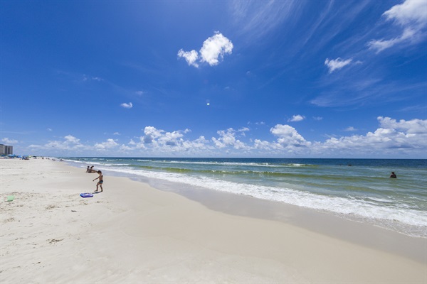 enjoy quiet, peaceful beach, mild temperatures, soft southern breezes, natural sand dunes, and spectacular sunrises and sunsets