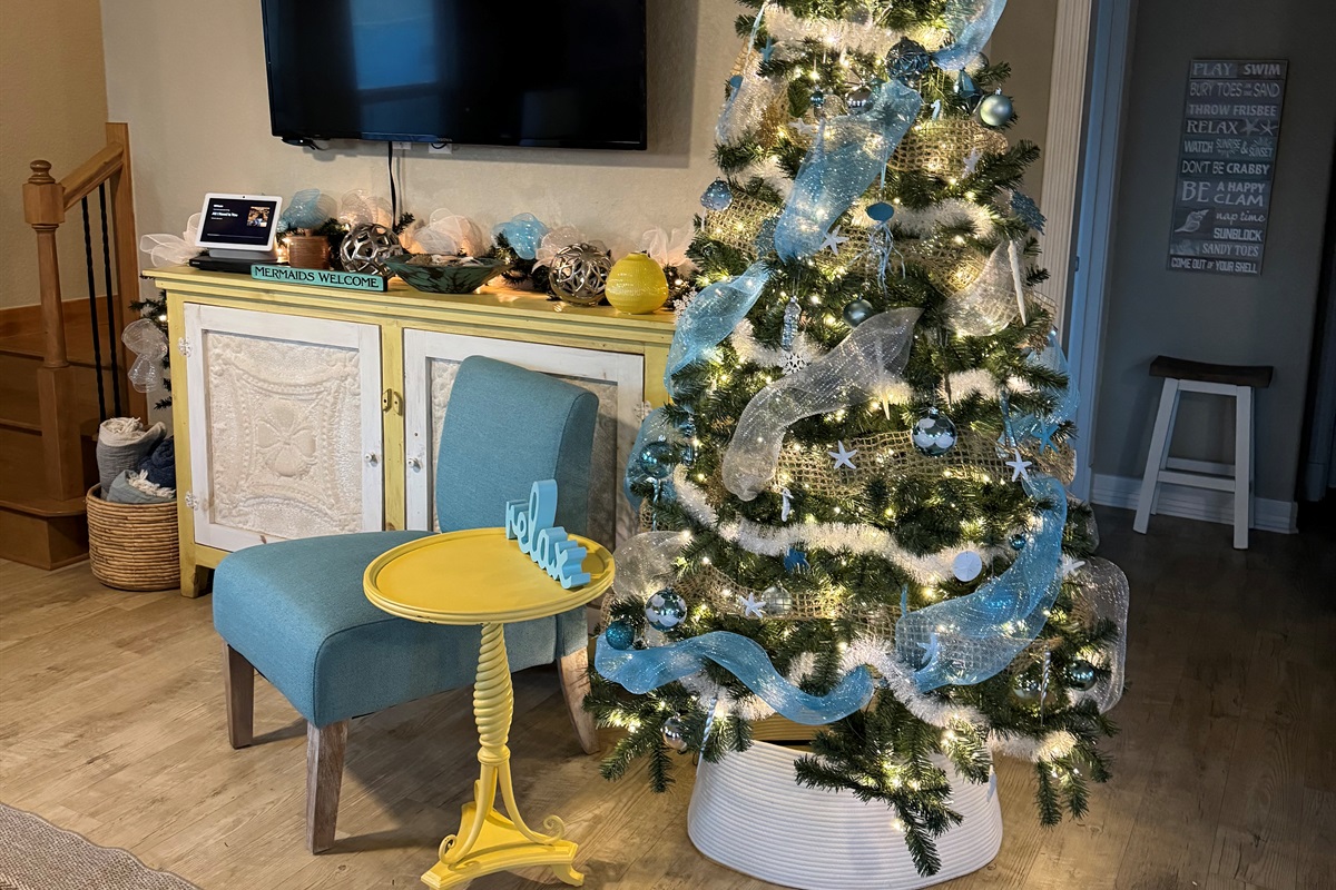 Decorated for Christmas