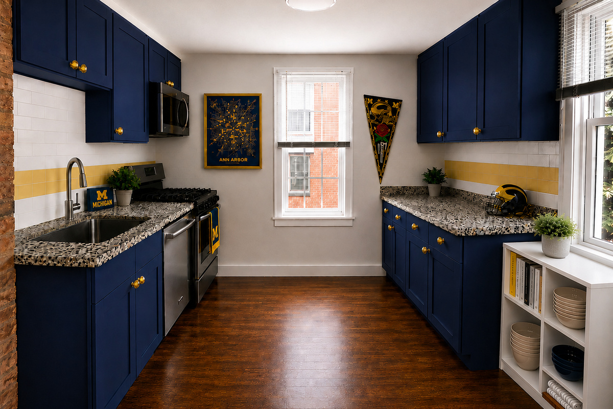 PHOTOS ARE AI RENDERINGS OF FUTURE FURNISHINGS - HOME CURRENTLY UNDER RENOVATION 