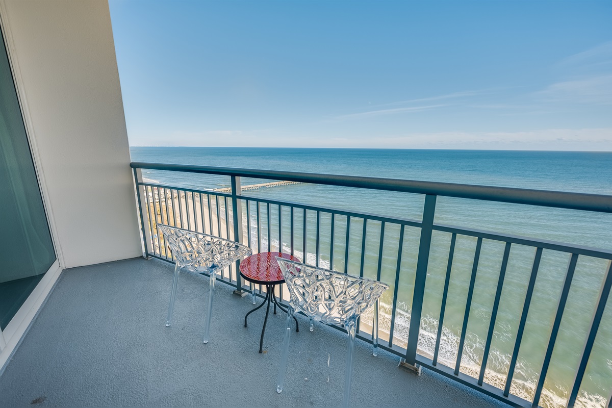 Breathtaking Views from Balcony!