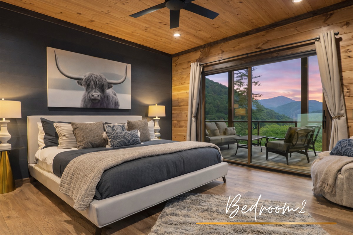 Sleep softly in serenity with views that steal your breath.