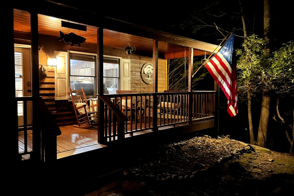 Front of cabin