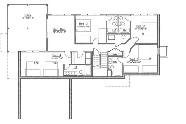 Architectural rendering, lower level – Wild Blue Reserve scheduled to open May 2026