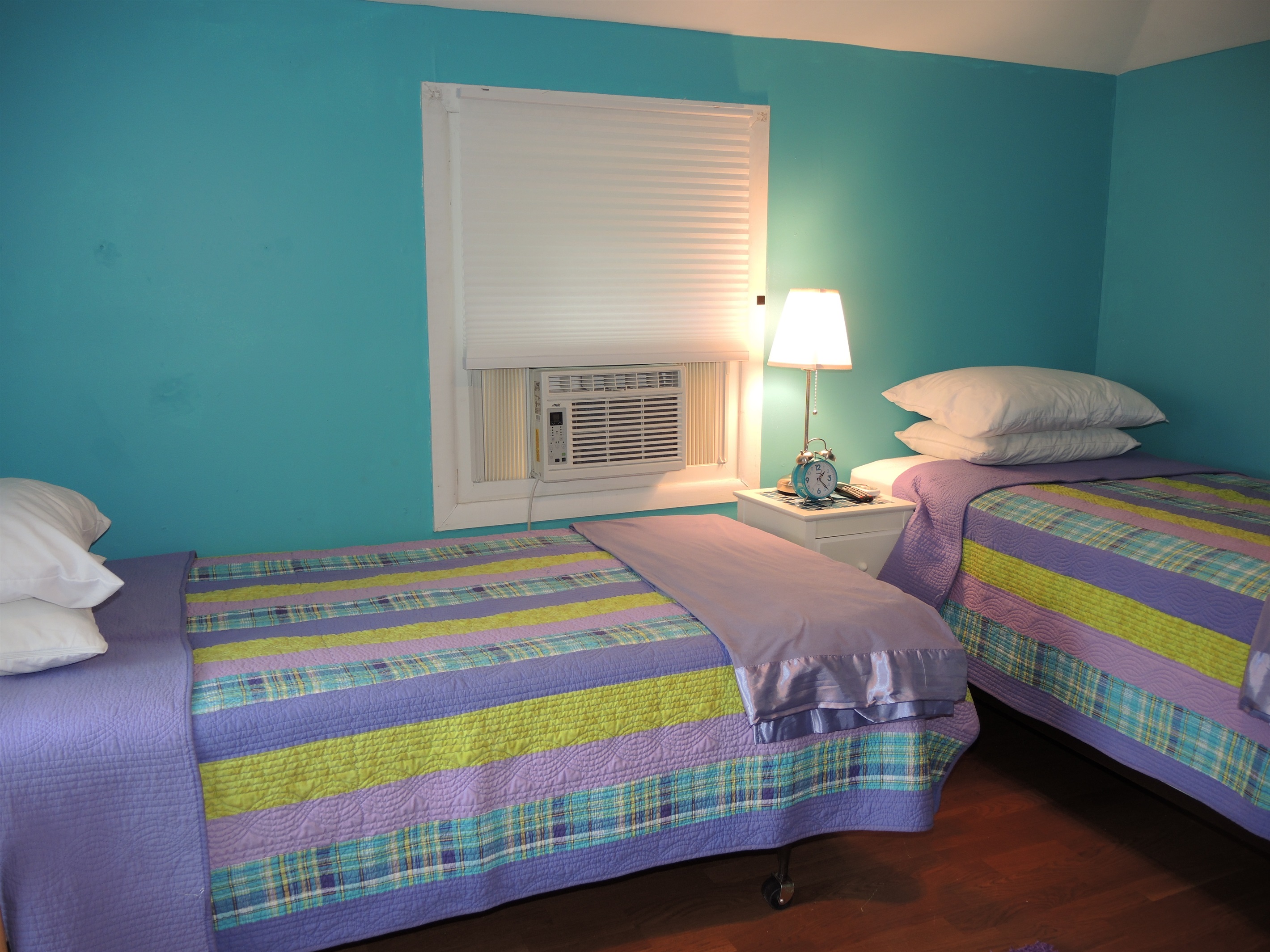 Two twins in Queen bdrm #2 family suite.