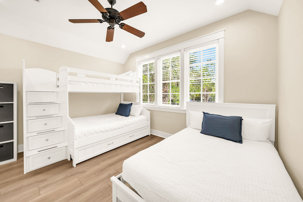 2nd Floor Bunk (Twin/Full/Twin + Full)