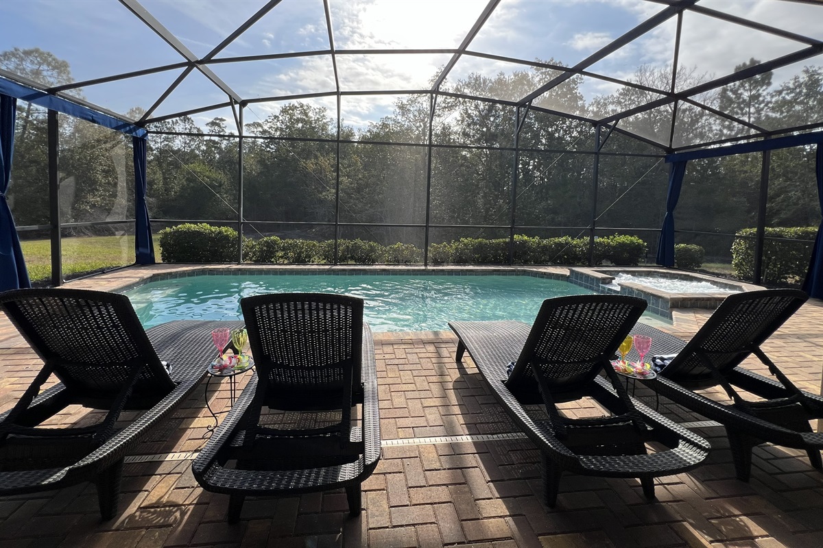 Your Florida Oasis awaits! CLICK this photo for a video walk-through of the villa.