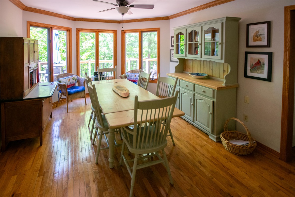     The heart of the cottage, where meals and memories are made