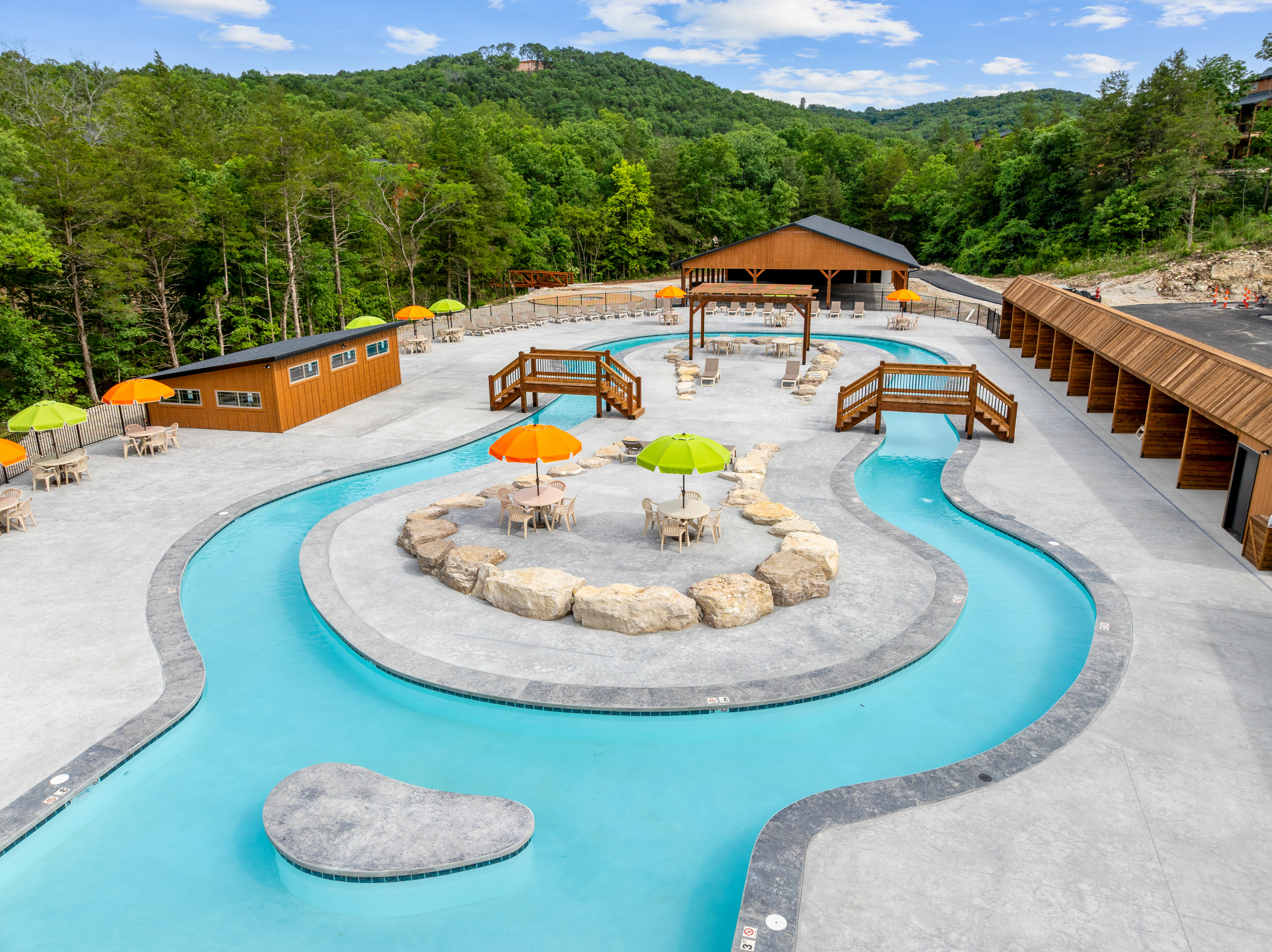 The Lazy River is now open through September! A unique amenity you won't find anywhere else. So much fun for the whole family!