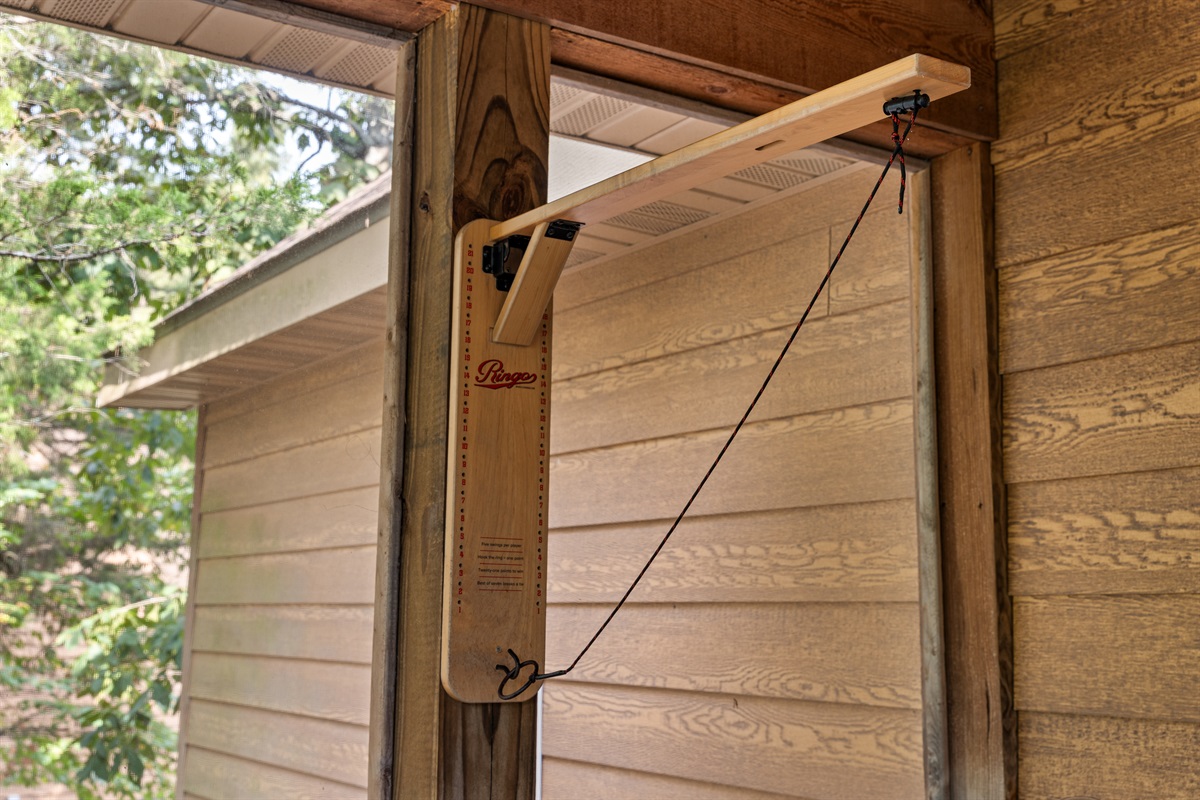 Old-School Ring Toss Game for Some Porch Fun!
