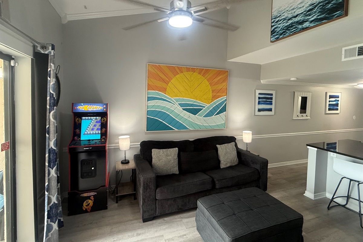 Living Room with Sleeper Sofa