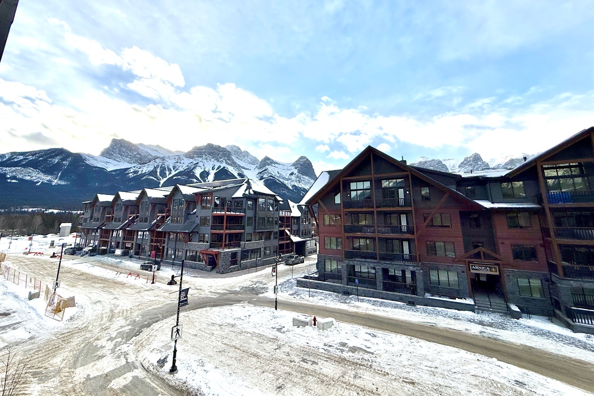 View from the balcony