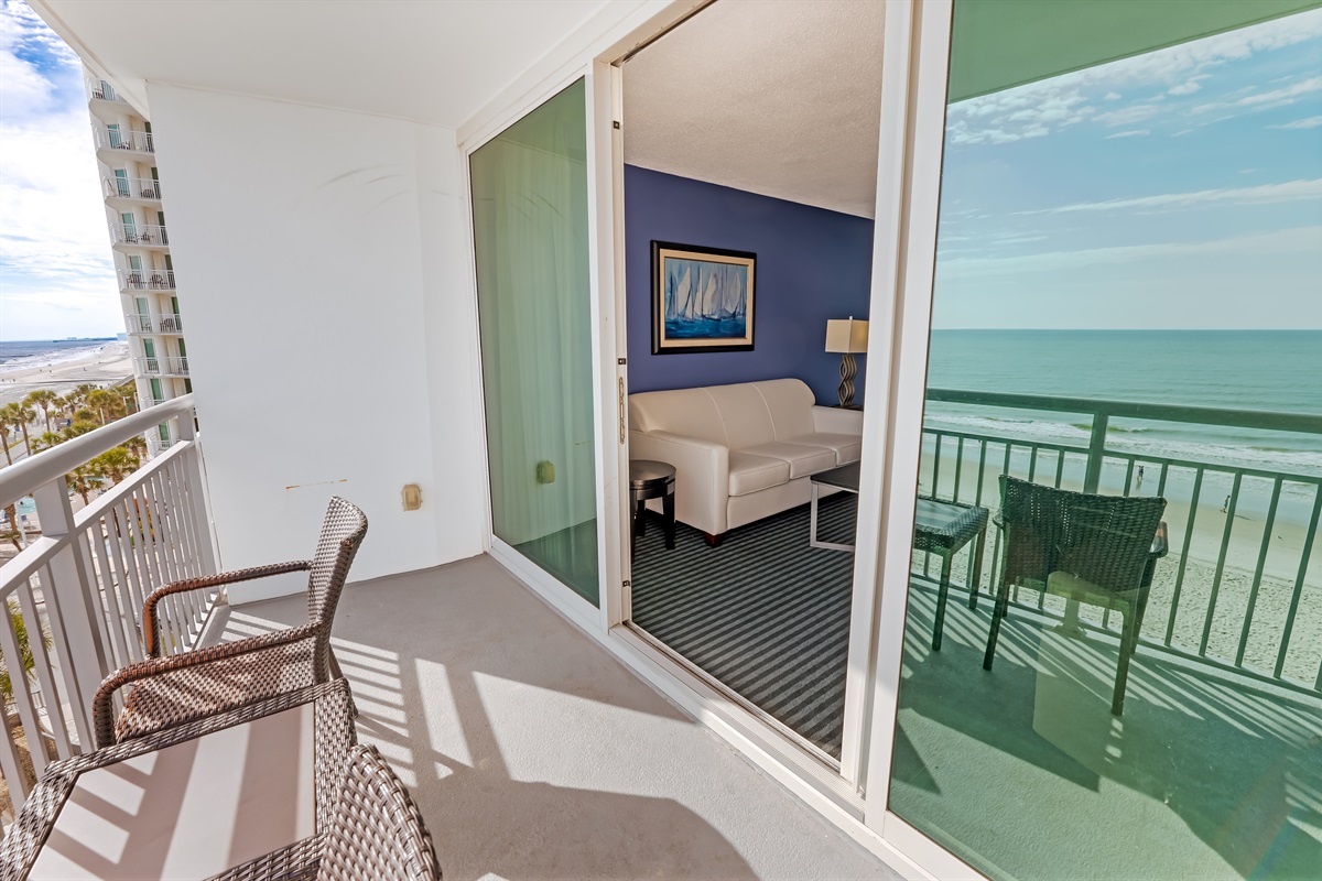 Amazing View from the Balcony!