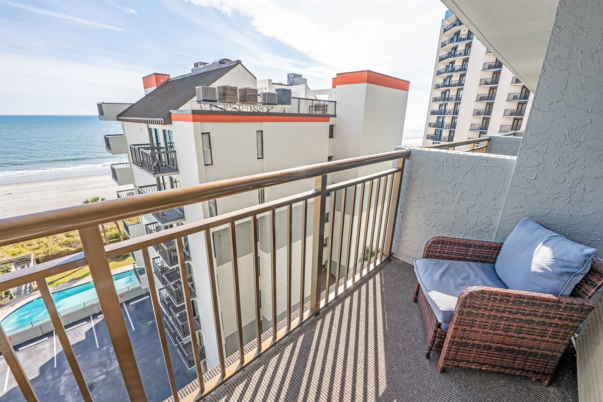 Amazing View from the Balcony!