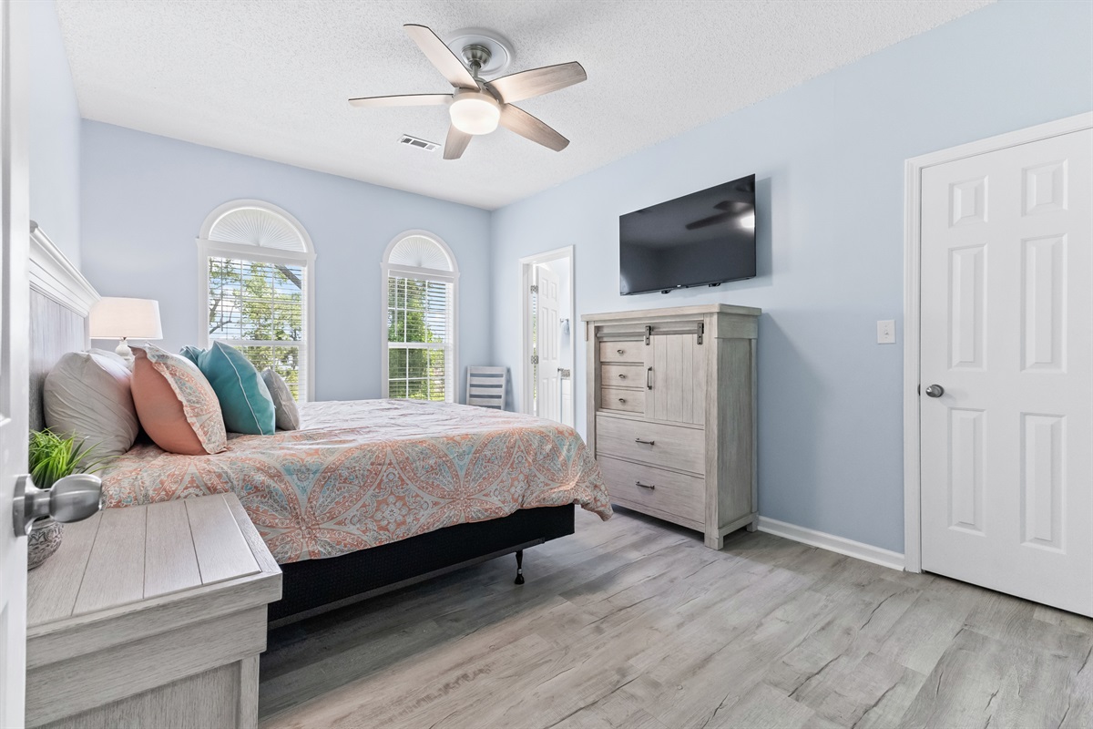 Spacious Primary Bedroom with King Bed