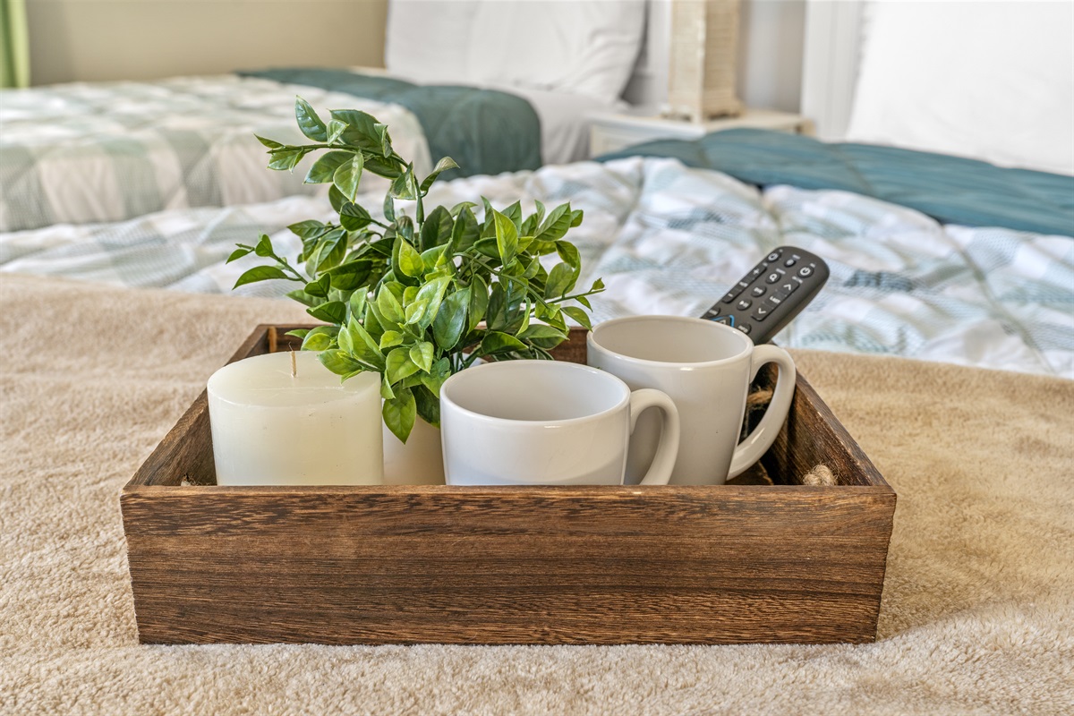 1 King and 1 Queen in 2nd Bedroom