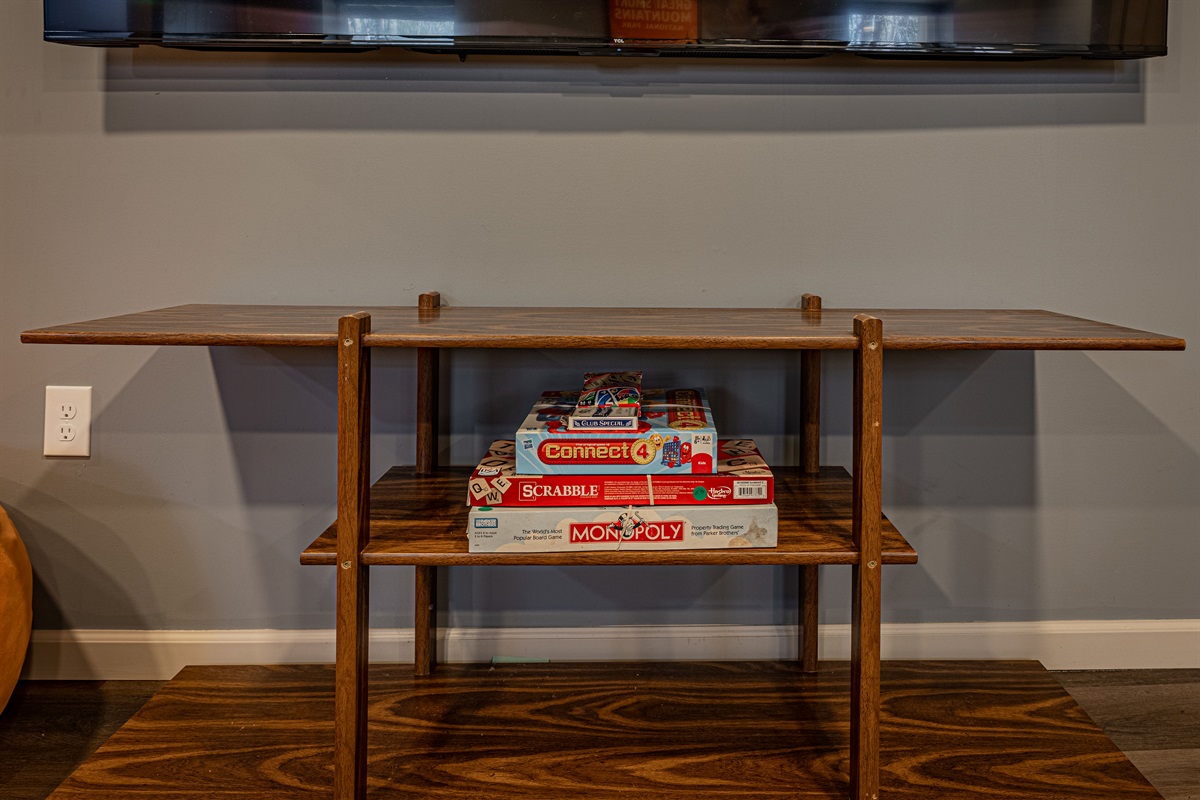 Disconnect and reconnect with some classic competition. Our dedicated game station is the perfect spot for family bonding and late-night fun.