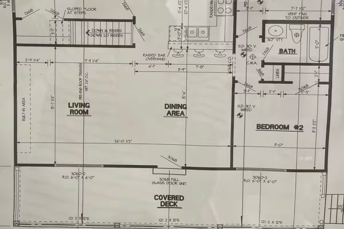 main level floor plan