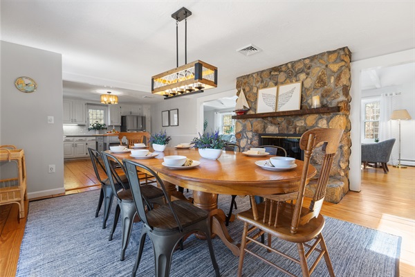 Enjoy delicious meals and meaningful conversations around the table.