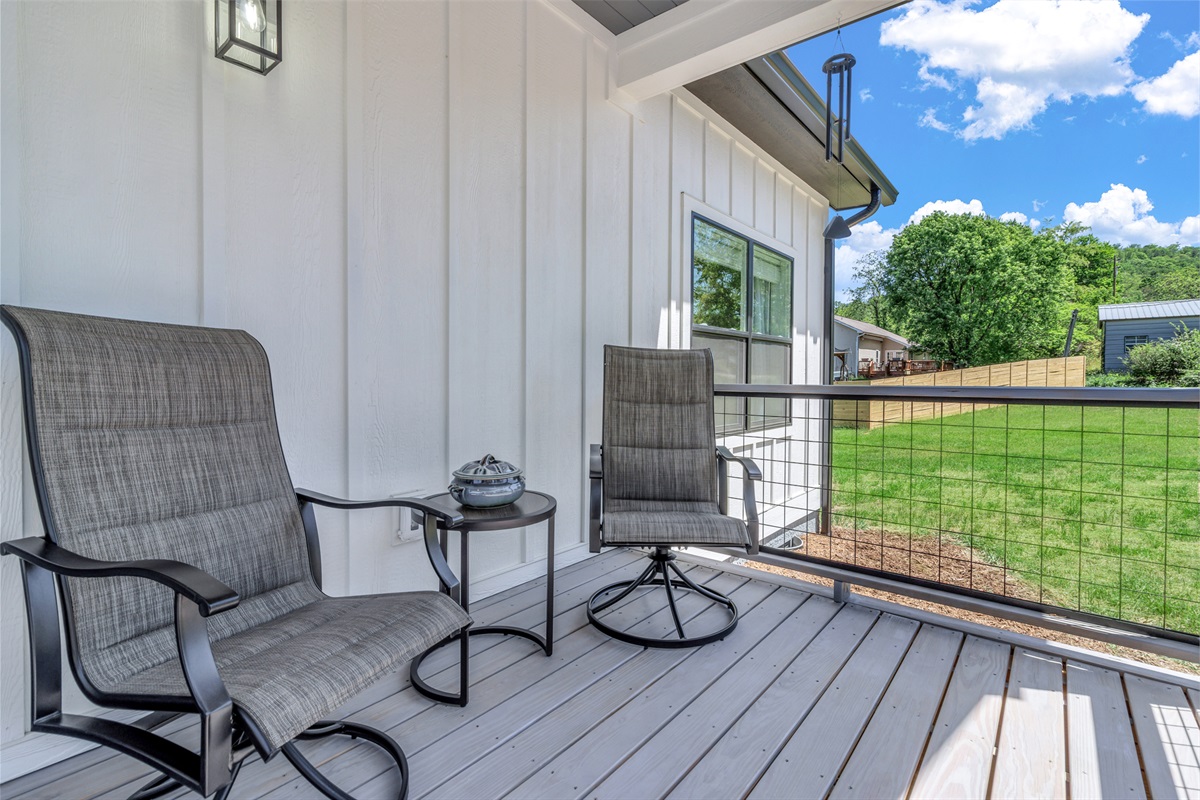 Front porch seating