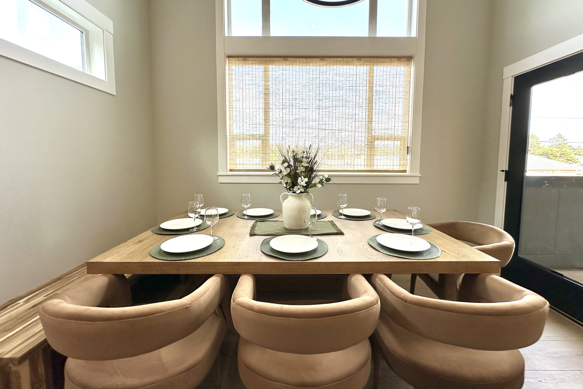 A sunny spot for shared meals, card games and lingering conversation.