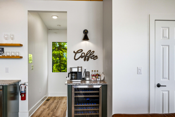 Coffee Bar/Wine Cooler