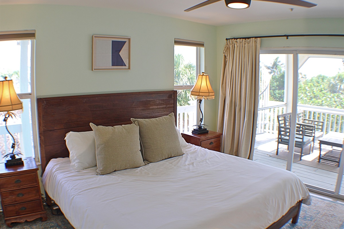 King bed in the master, bedroom #1