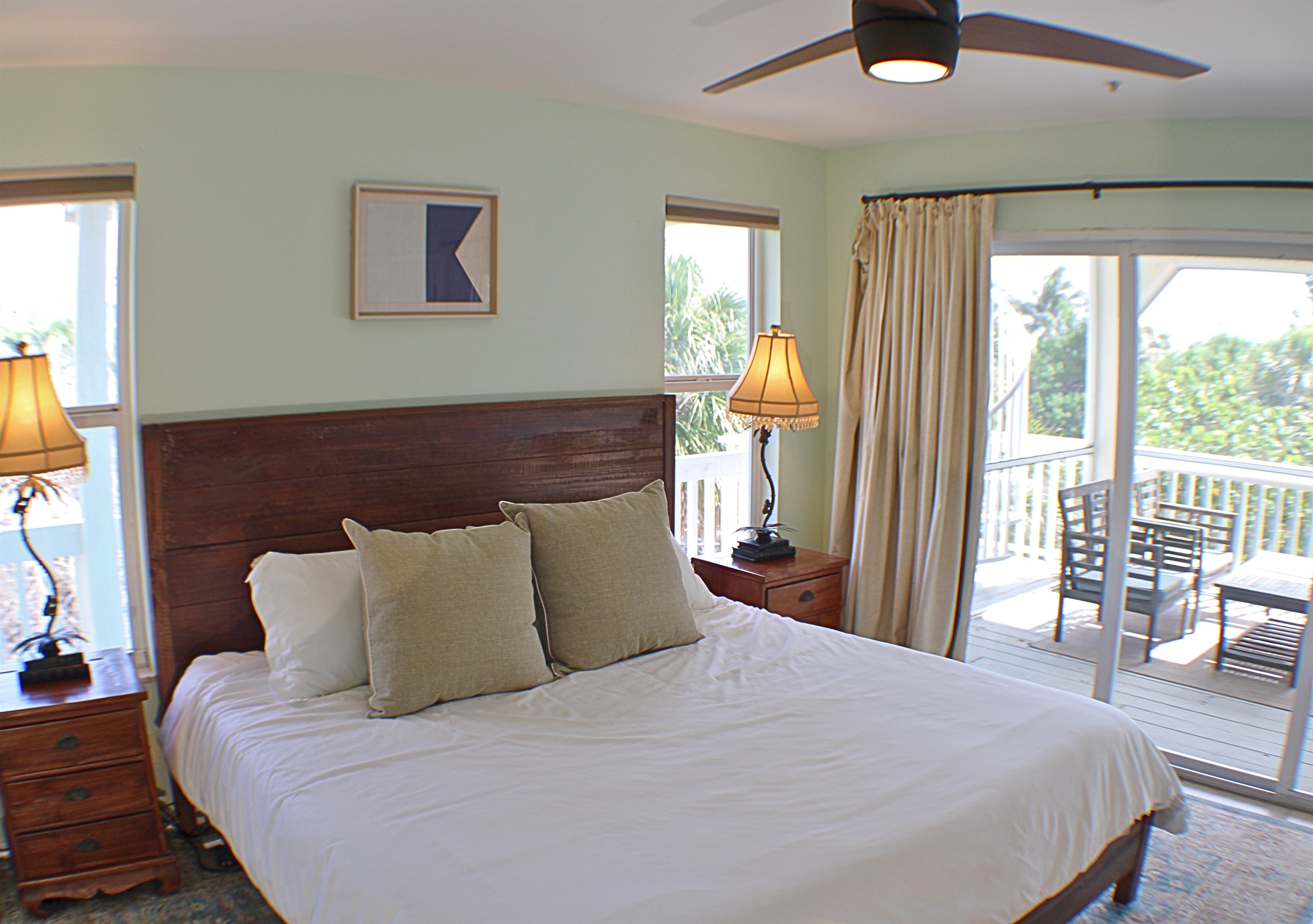King bed in the master, bedroom #1