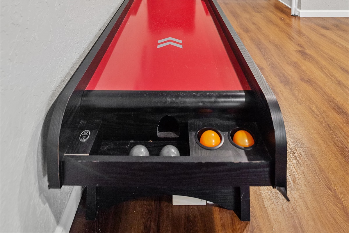 Living Area - Skee Ball!
