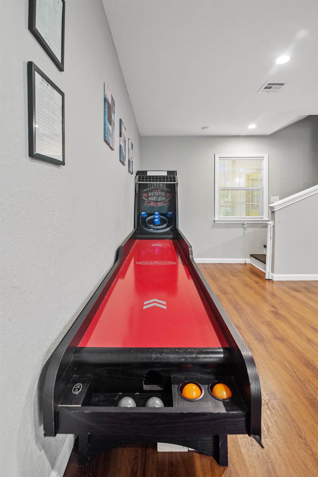 Living Area - Skee Ball!
