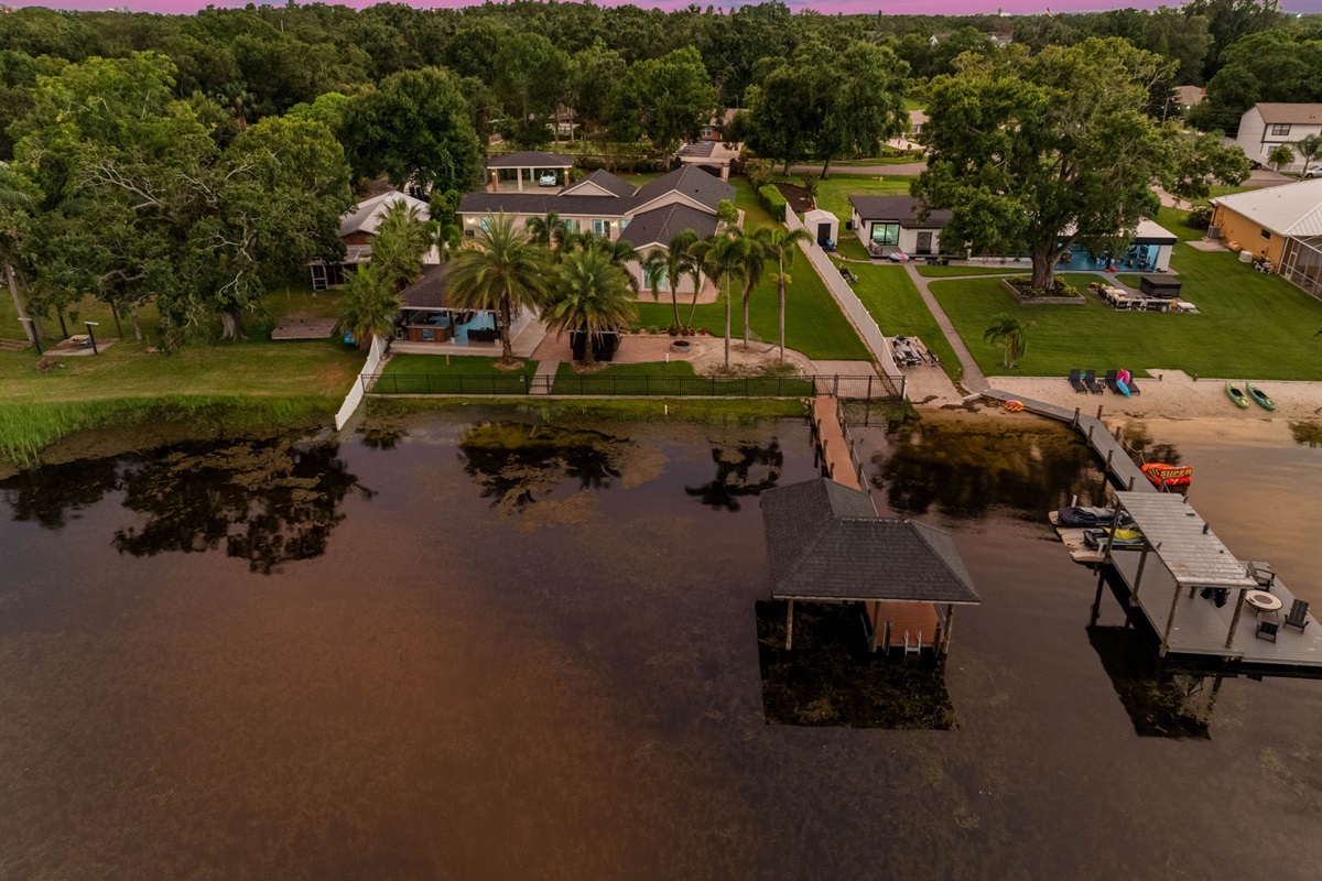 Aerial View of the Neighborhood
